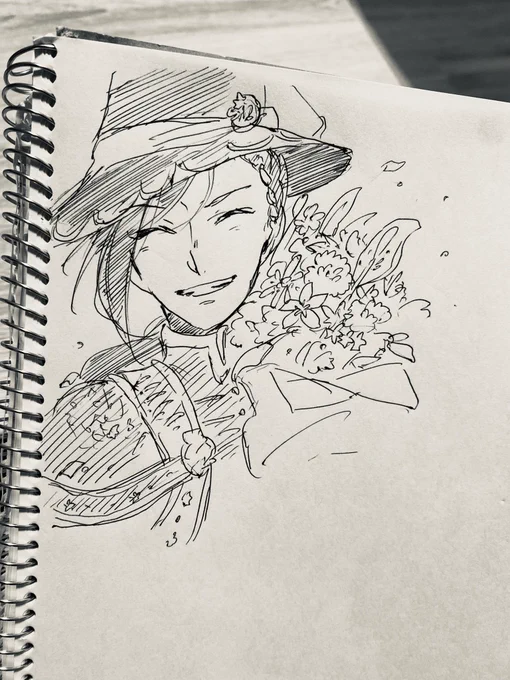 朝の一発描き
遅くなったけどジャミ誕🐍おめでとう〜〜💐 