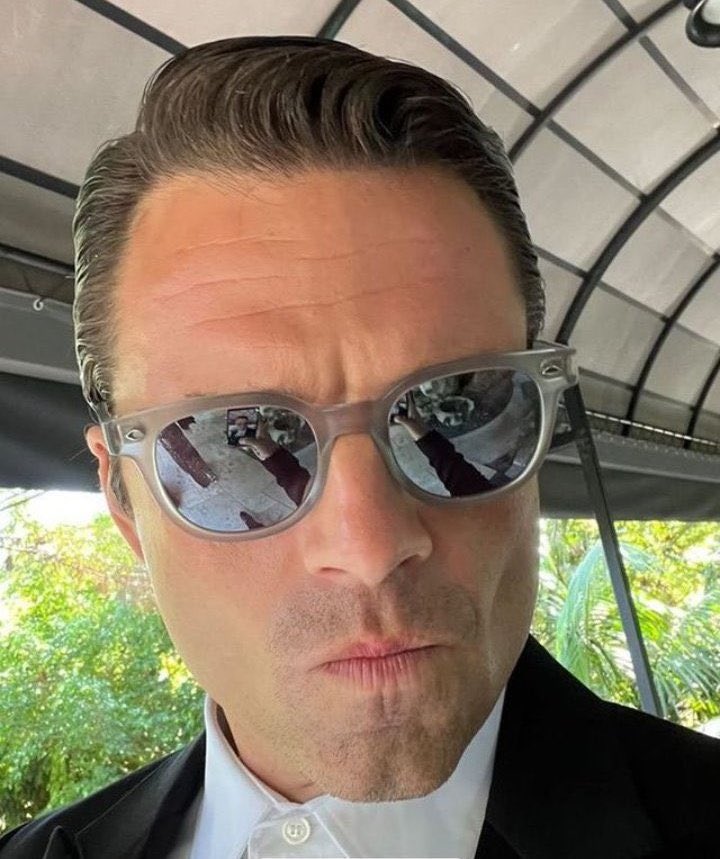 he looks like a 46 year old dad on facebook