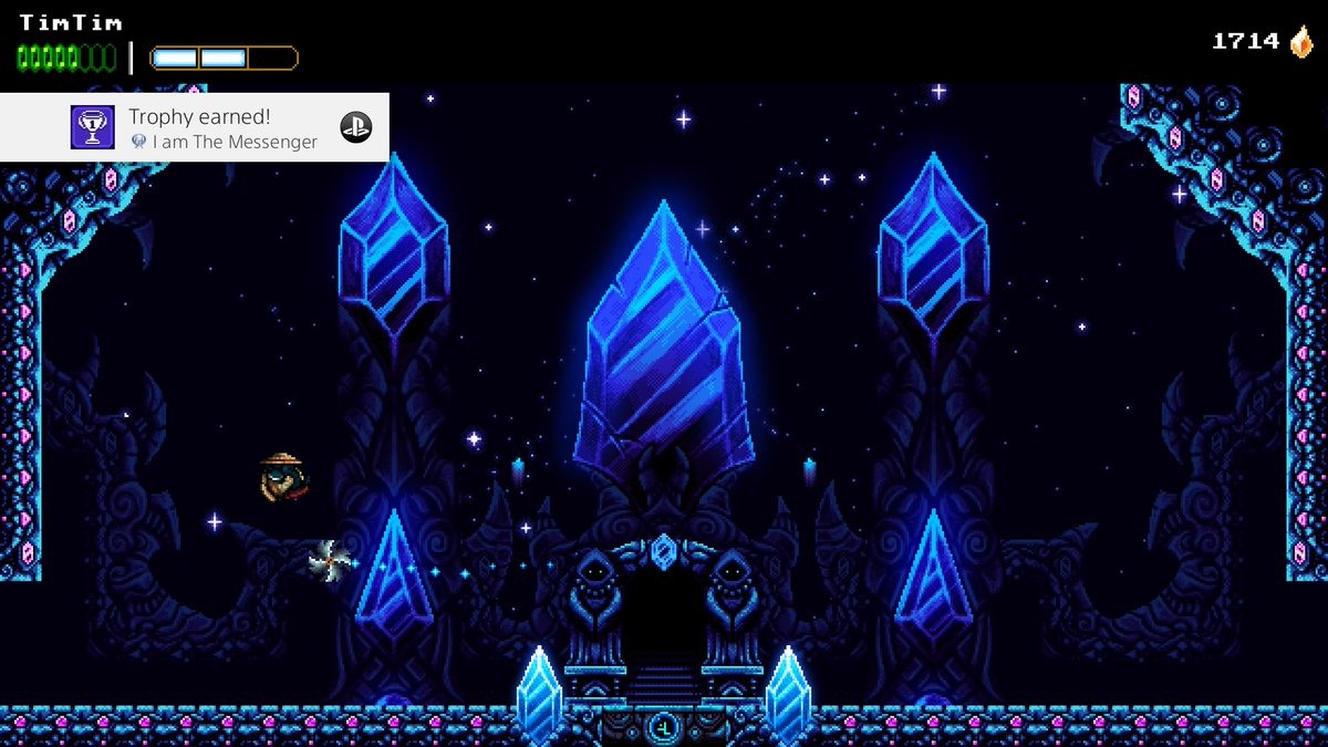 WarriorTimTim's tweet image. The Messenger
I am The Messenger (Platinum No. 28) Obtain all other trophies #PS4share #PS4 #PS5