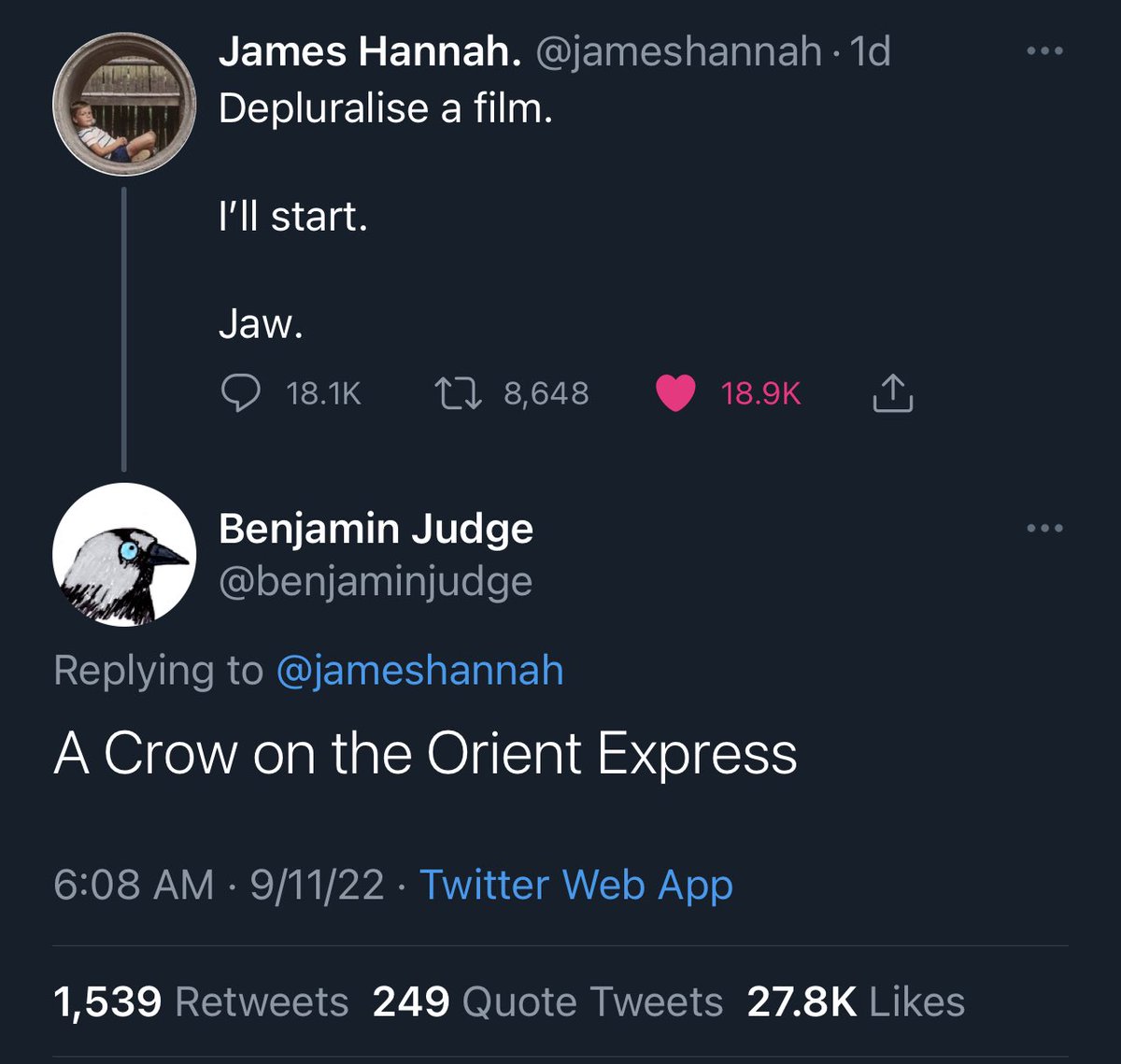 Grandmaster level wordplay