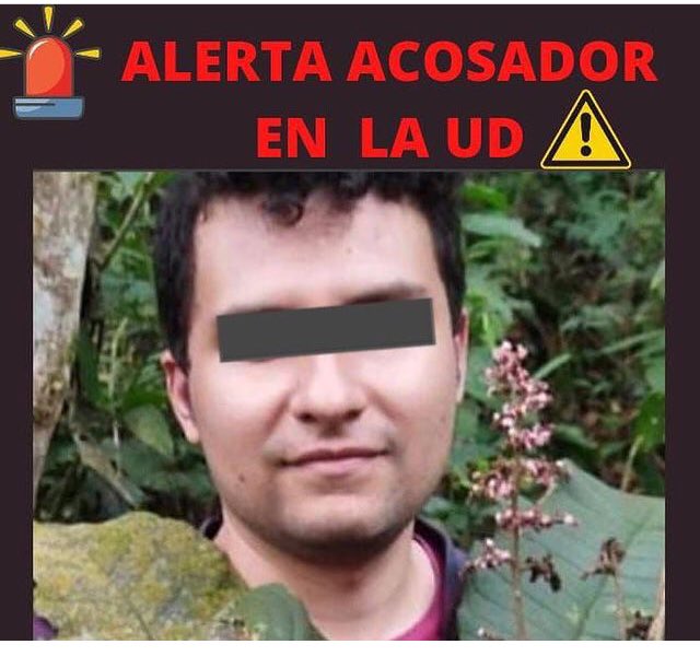 CChitaca's tweet photo. @FeministaRed @Bogota @ClaudiaLopez @udistrital @udistrital 
Cómo estudiantes y mujeres exigimos espacios seguros para nosotras en las aulas. https://t.co/dXgnHbgryS