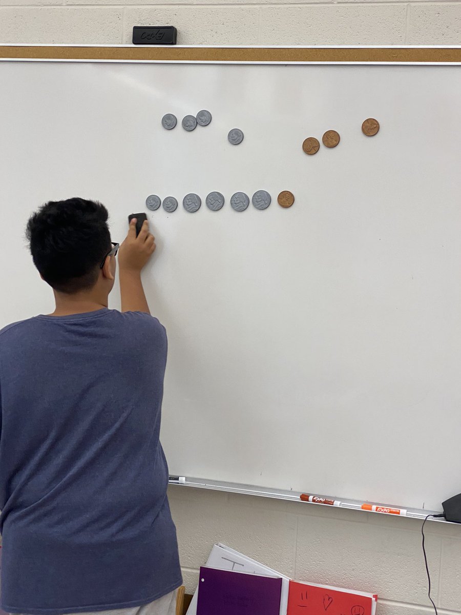 MittAubin's tweet photo. It’s a good day when your students ask to use the big money to help them with their money skills. #moneyskills #bigmoney #autisticsupport https://t.co/G312NU1zxf