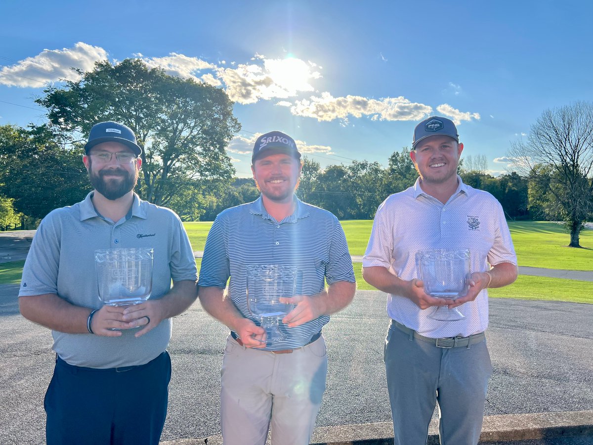 Congratulations to the team of Cody King, PGA, Adam Forgey, PGA, and Logan Stewart for winning the Club Car Pro-Pro-Pro Scramble!