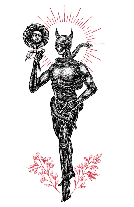 Flayed. 