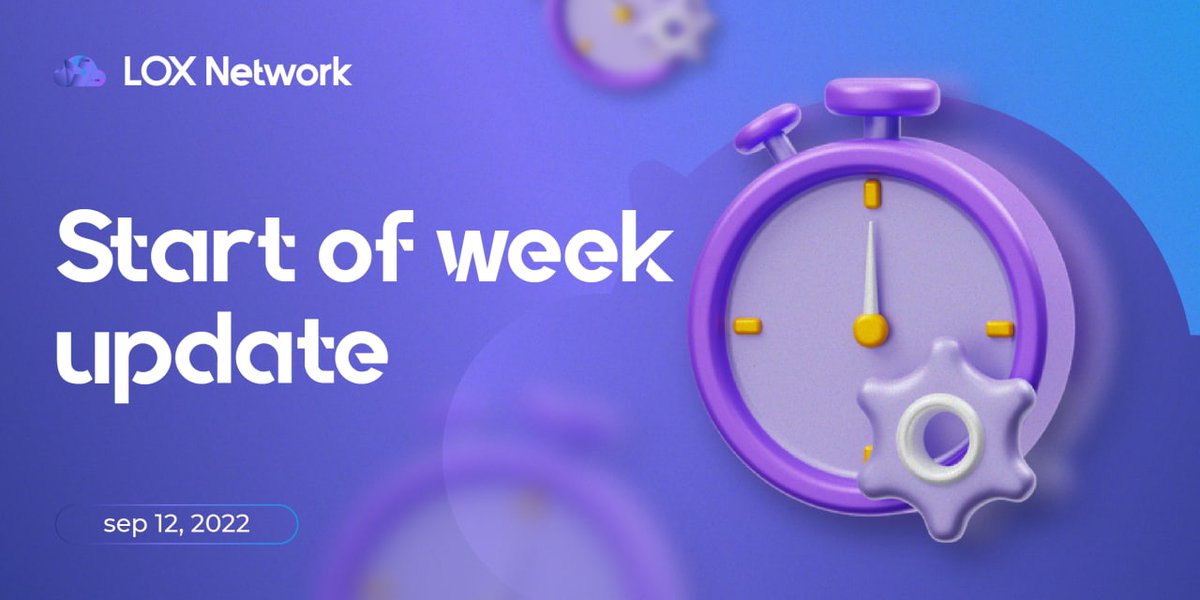 LoxMeta's tweet photo. Lox Network!

End of Week update!

Read all about LOX’s crazy 300% APY 

SmartLOX &amp; SmartNFT’s 200% APY 

MetaLOX’s 100% APY 

Thanks for the support as always, #LOXFamily! – Team LOX

Read the latest here 👇

https://t.co/5fA6zgKK1p

#staking #DeFi #GameFi #metaverse #Play2Earn https://t.co/kesWlyTlwP