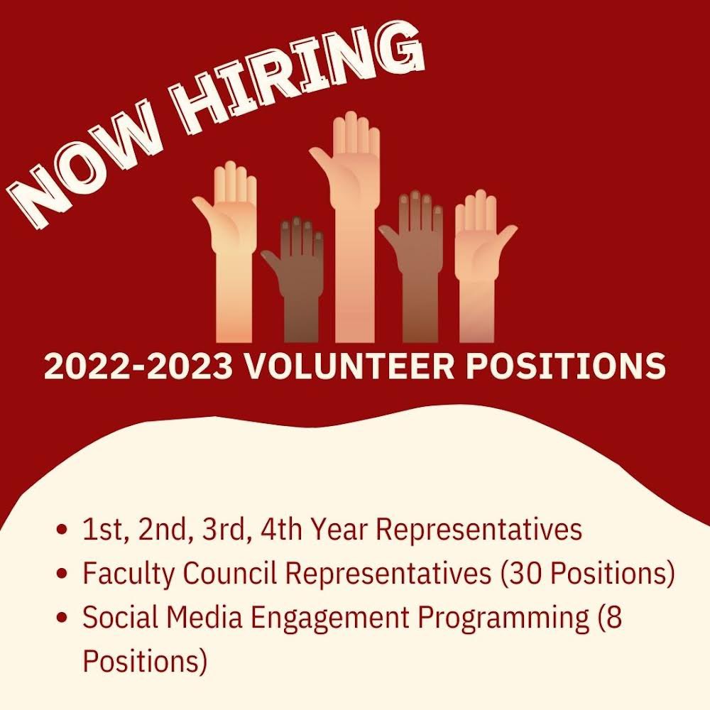 Applications for SCOLAPS’ volunteering positions are open on Tuesday, September 13th, 2022. The deadline to apply is September 26th. The application forms can be found in our bio.