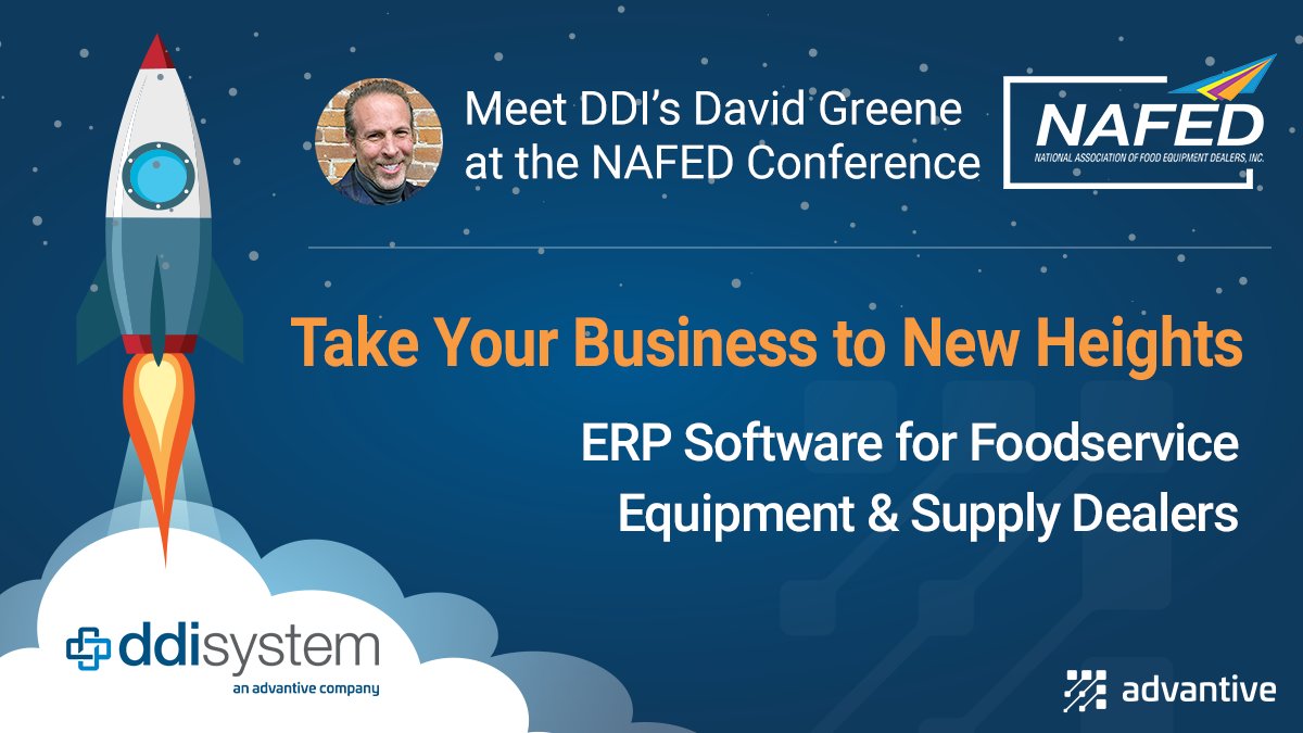 Headed to the NAFED Conference? Look for DDI's David Greene. Stop by to say hello and get a software demo!