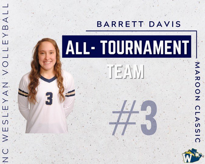 ncwuvball's tweet photo. Congratulations Barrett 🏐 https://t.co/pZfzPyu30Y