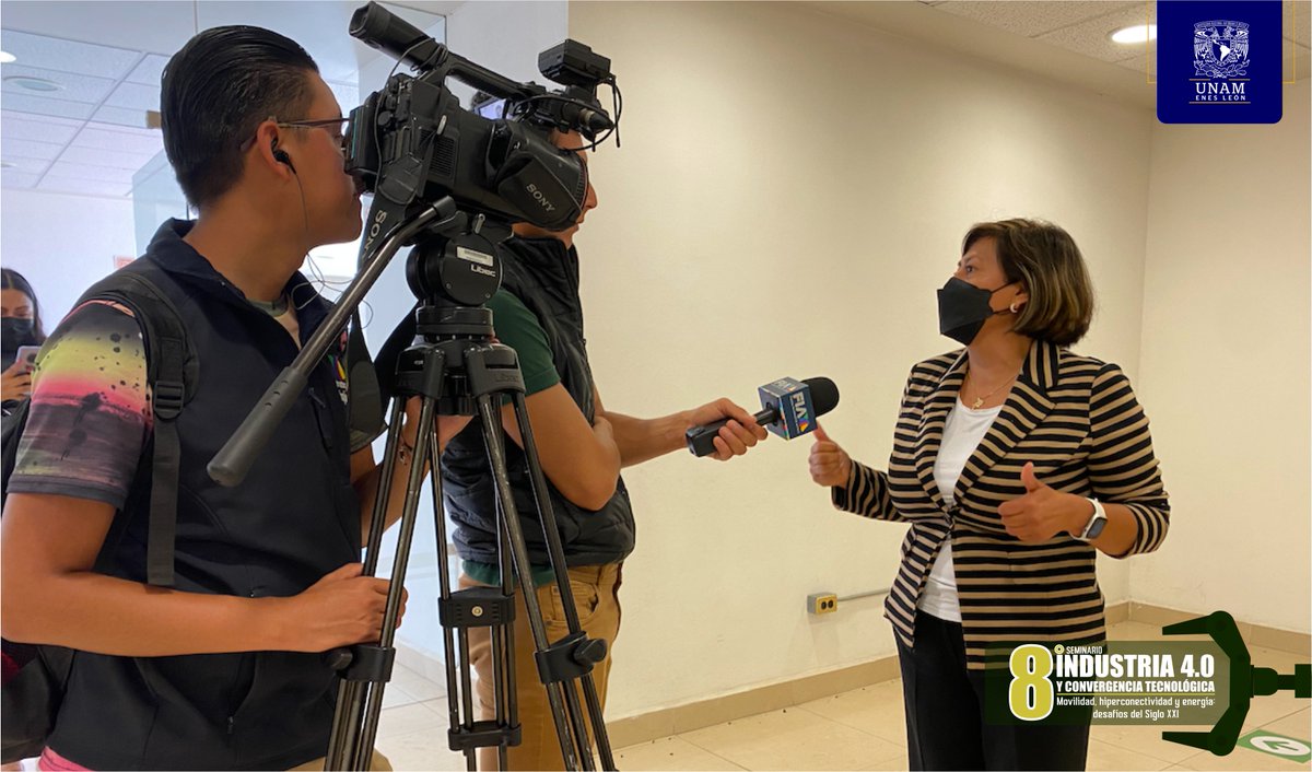 ENESUNAMLEON's tweet photo. Hoy por la mañana en rueda de prensa fue presentado el programa completo de la 8º Edición del @CtI40 organizado por la ENES León, UNAM y @PuertoInterior Toda la información de esta nueva edición del seminario, puede ser consultada en 👉 https://t.co/fDFRjH38xZ https://t.co/tiyKS8uvmh