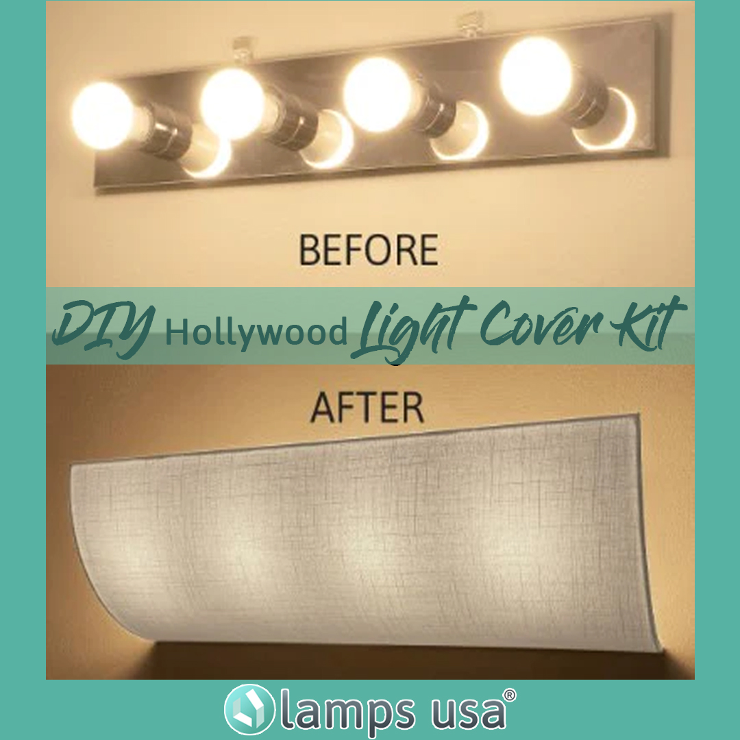 lampsusa1's tweet photo. Do you have an old vanity strip light with exposed bulbs?

Just look how great your old light can look with a new vanity shade conversion kit.

Check out our Vanity Light Cover Refresh Kits and details here: https://t.co/POdbTiEAFt

#DiyLighting #homemakeover #homeconcept https://t.co/VaHoBE9Jvi