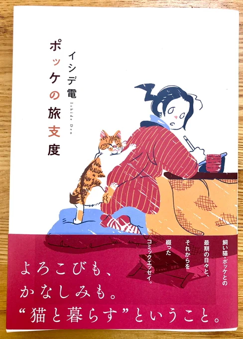 『ポッケの旅支度』イシデ電 いただいてずいぶんたってしまったけどやっと読めた。もう数ページ読むたびに泣いてしまって中断を繰り返す。こんな漫画描けるのすごいな、強いな。 