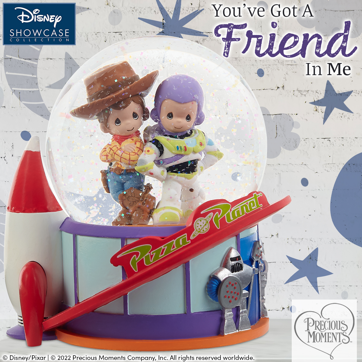 preciousmoment's tweet photo. Friendship is all about doing whatever it takes for the ones you care about when they need you most. Tag someone you’d like to take to Pizza Planet to celebrate your friendship! 🍕🍕
#PreciousMoments #LifesPreciousMoments #DisneyShowcaseCollection #DisneyCollectibles #Disney ... https://t.co/Jq5WmChfUQ