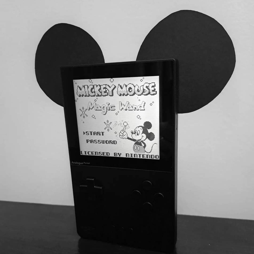 tylorlilley's tweet photo. I finished Mickey Mouse: Magic Wands for the Game Boy without losing a life!

#RetroGaming #AnaloguePocket #GameBoy #GameOfTheMonth #MickeyMouseMagicWands https://t.co/kRAHVH8BcN
