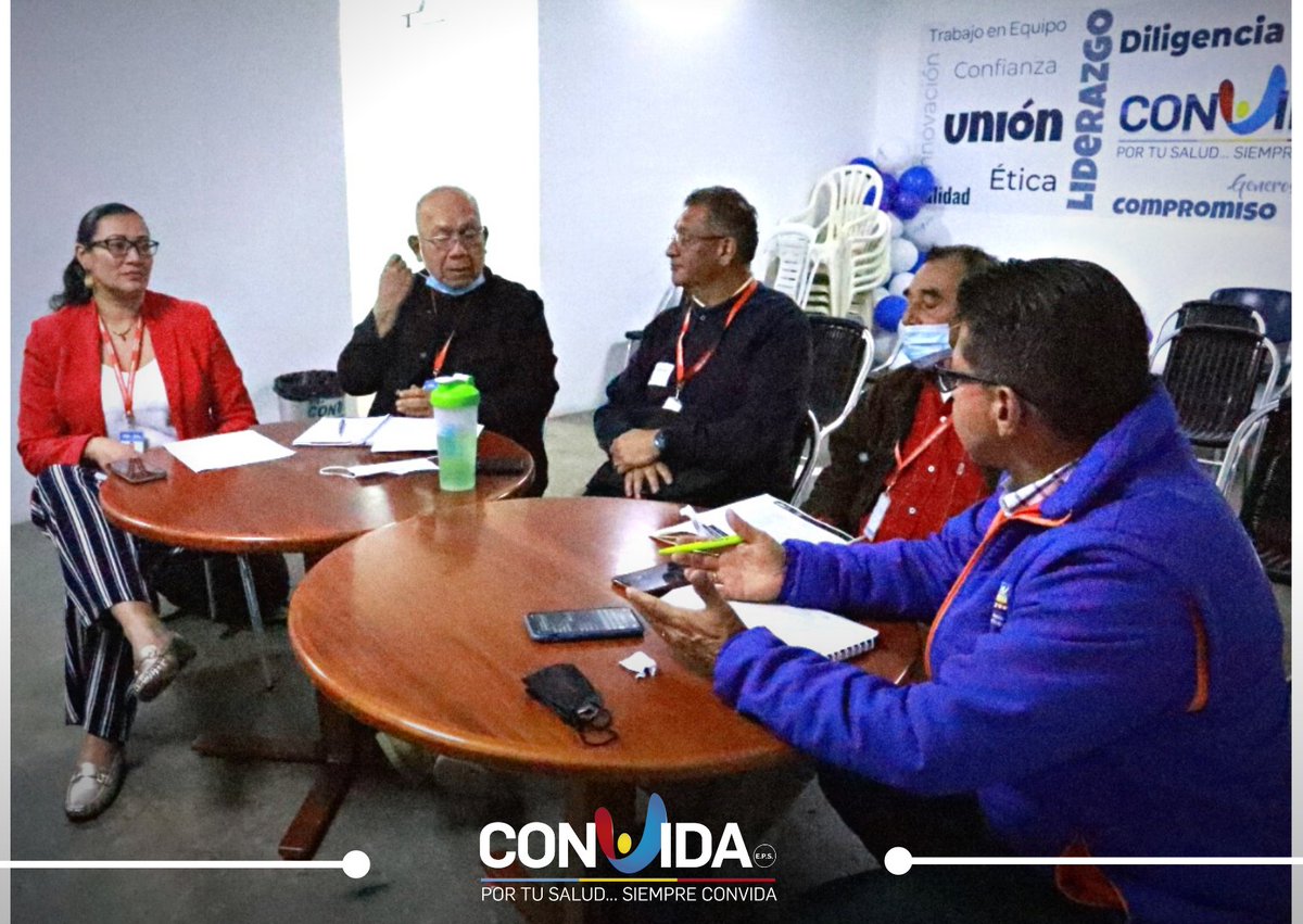 Prociudad2's tweet photo. 🧑‍💻 #AsociacionDeUsuariosDepartamental El equipo de Participación ciudadana de la @epssconvida, se reunió con los integrantes de la Asociación de Usuarios departamental de la entidad, con el propósito de definir las condiciones para desarrollar la asamblea general de afiliados. https://t.co/LSQUMvjbfe