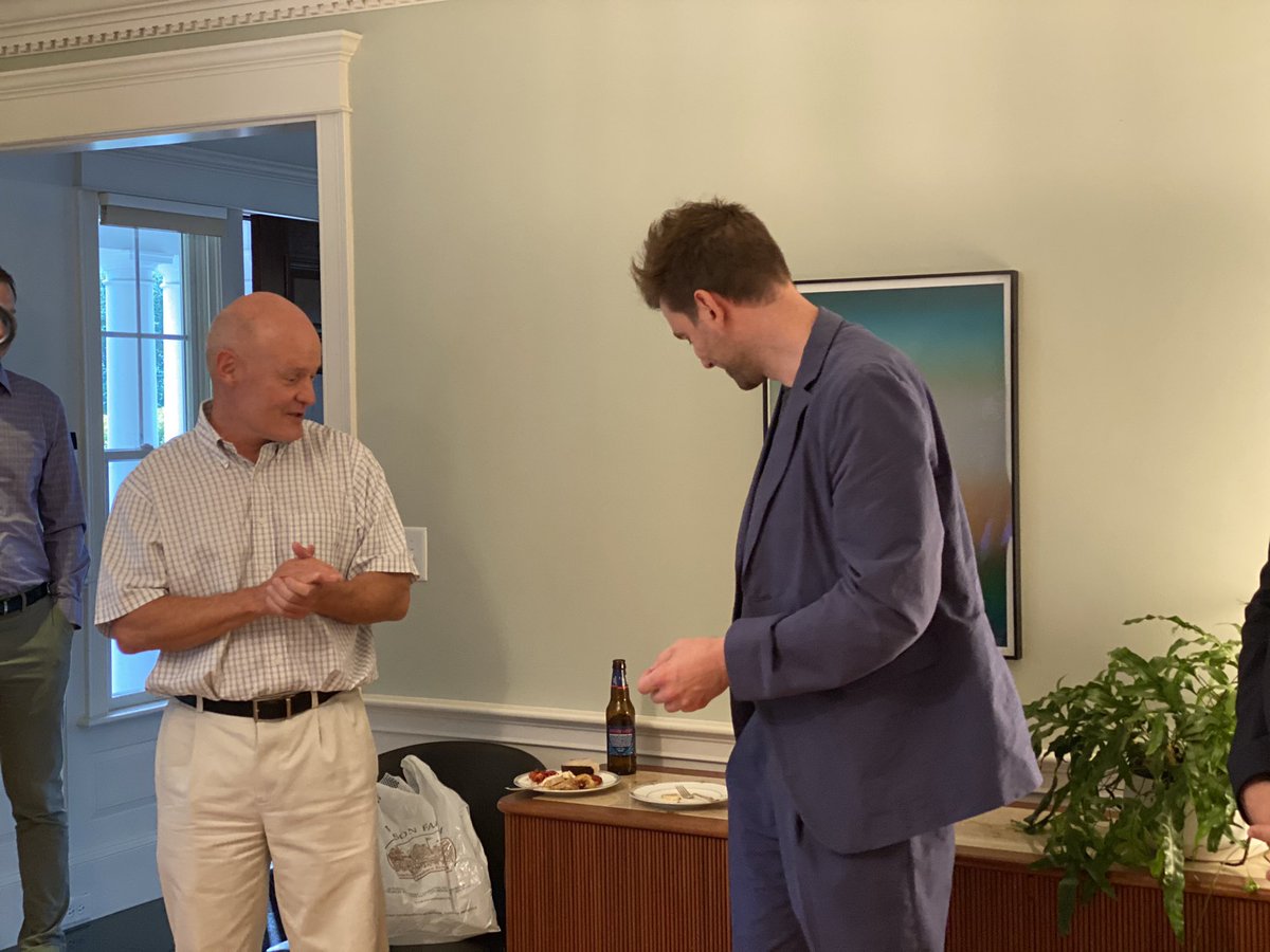 TorelloAdriana's tweet photo. Day 1. #VLeadersBiotech Welcome to #Boston by @swissnexBoston! Starting the day with an active meeting “Financing your biotech startup in the US”, followed by a workshop activity diving into the “US Market” and ending the day with a reception at the Consul’s House @venturelab_ch https://t.co/GN8jwQCNoN