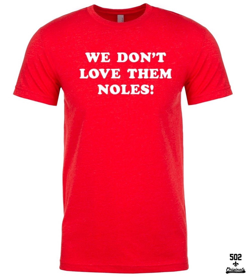 UofL’s Friday Night game🏈 against FSU is an OFFICIAL RED🔴UT game! Support your CARDS and grab some swag from our RED🔴UT Collection now! Be sure to read the product description on ordering select items and local pickup☑️. 

502originals.com/collections/re…