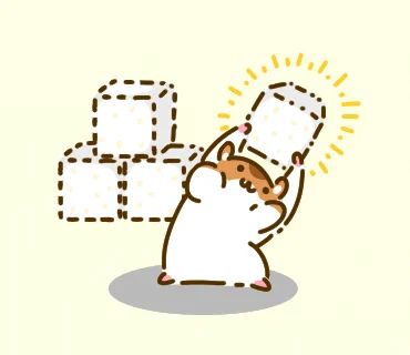 角砂糖ゲット!
#イラスト 
#イラスト好きさんと繋がりたい 