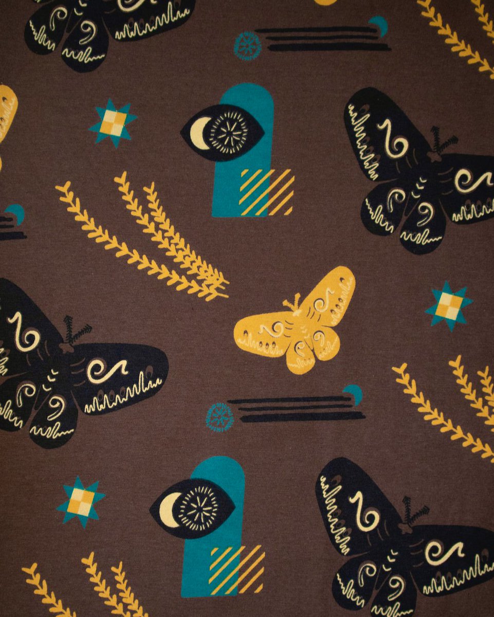 MataTraders's tweet photo. This is a special one! Shapes of the season meet a cozy, moody color palette. A little woodsy, a little witchy, a lot wonderful! Get to know our Autumn Quilt print. 
https://t.co/oWKhWczinT https://t.co/2KDXmGfhrc