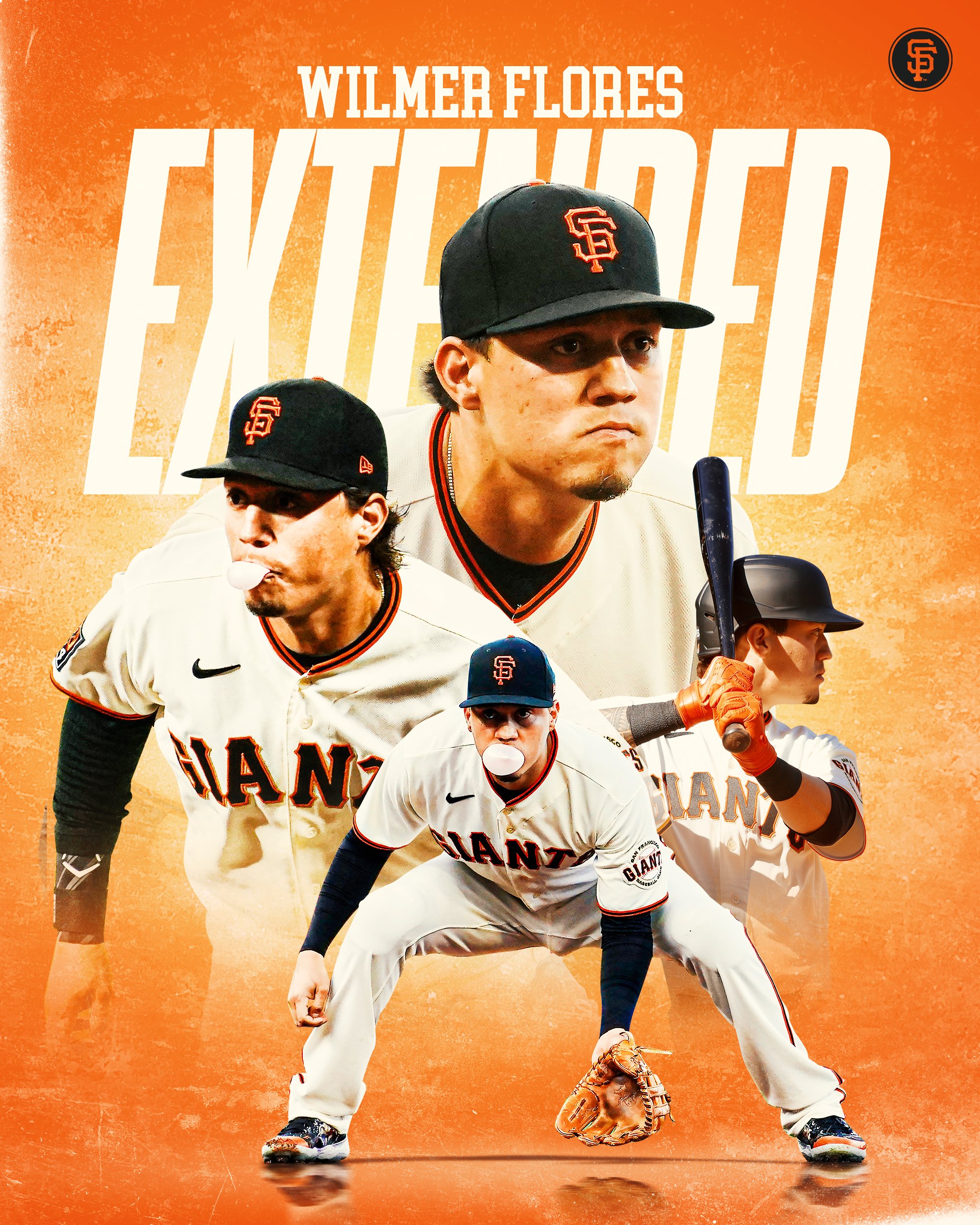 SFGiants on X: The One Where Wilmer Gets Extended ✍️ The #SFGiants and  infielder Wilmer Flores have agreed to terms on a two-year contract  extension  / X