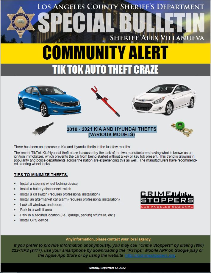 LA County Sheriffs tweet media