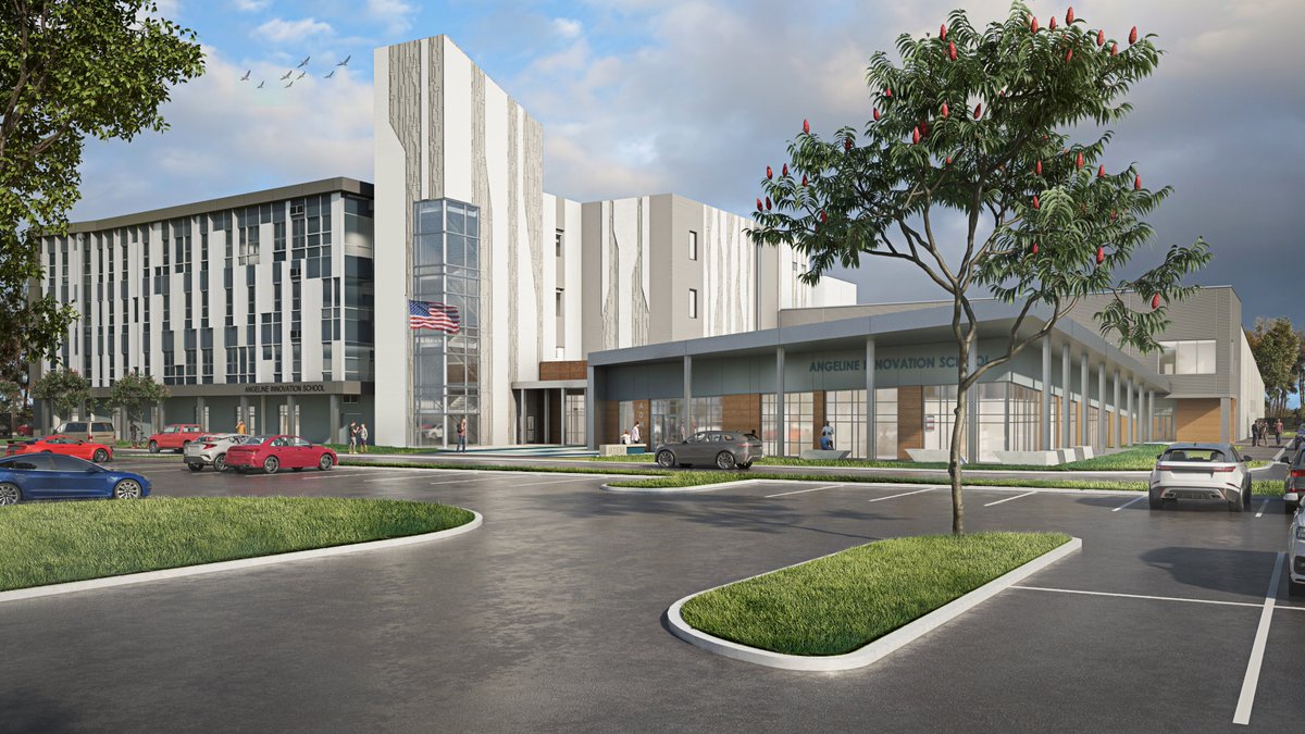pascoschools's tweet photo. Our new 6-12 school in the Angeline area has been named Angeline Academy of Innovation by the school board. The school will open in August 2023. https://t.co/TmLVFX72NL