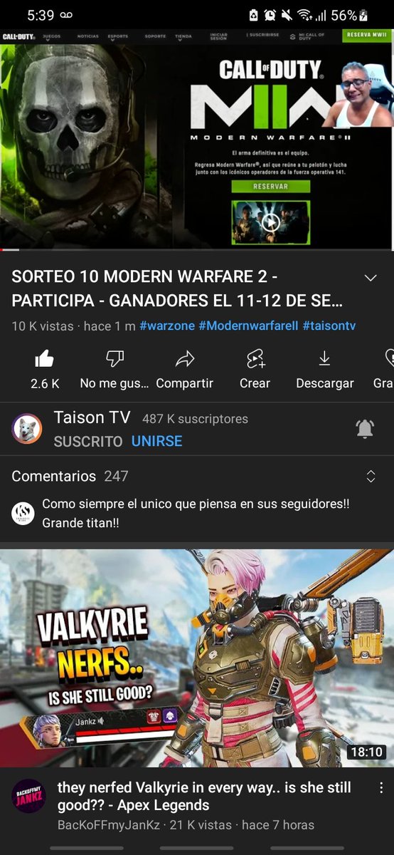 YojaT_T's tweet photo. @TaisonTV #ModernWarfare2 
Vamoooooo xdd https://t.co/oMM0GLqOrW