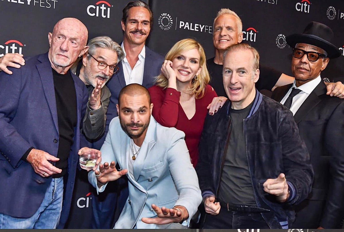 rebel7449's tweet photo. @mrbobodenkirk @BetterCallSaul Good luck tonight at @TheEmmys 🏆 ❤️#itsallgoodman https://t.co/yD0UY6vl9R