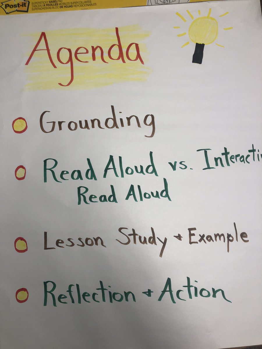 Ended Monday learning alongside one another in our 1st “staff meeting” - all  professional learning, no technical details.  We dug into <a href="/MAISA_ISDs/">MAISA</a> #MichiganLiteracy Essential #2 &amp; connected the work to interactive read aloud! #miched <a href="/GodfreyLeePS/">Lee Middle & High School</a> #LittleLegendsBIGAchievements
