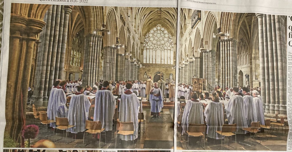 Dear picture Ed <a href="/TelegraphPics/">Telegraph Pictures</a> 

Thanks for the big usage on page 8&amp;9 from Exeter cathedral! 👍 as seen in Mondays <a href="/Telegraph/">The Telegraph</a>