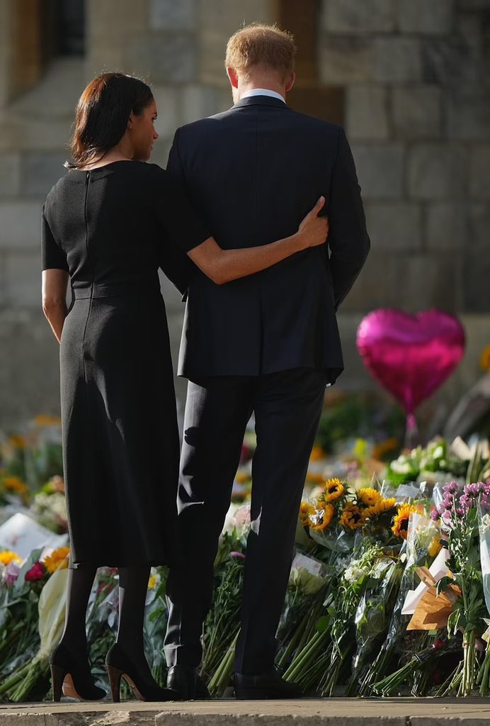 shak_ja's tweet photo. Meghan must love Harry with all her heart because she's getting disrespected from all angles, but she's still there supporting him with grace. I pray she's doing good.  We will remember this when W&amp;K visits our country. Y'all gonna learn to leave Meg tf alone. #WeLoveYouMeghan https://t.co/LDZYogH79I