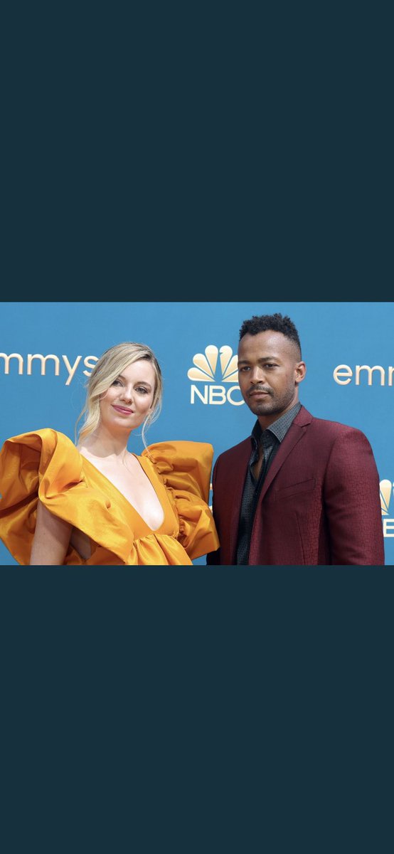 HigginsCasting's tweet photo. My wifeโs bestie #MJDelaney rocking it at the #Emmys2022
Nominated for Best Director.
Team #TedLasso
โค๏ธ๐ https://t.co/qm0Zm8sdXP