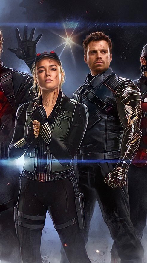 heroesdesigns's tweet photo. Literally can’t wait to watch the badass sass that will come from these two interacting 😍👏🔥 #Thunderbolts #YelenaBelova #buckybarnes https://t.co/2ST8Uro7pc