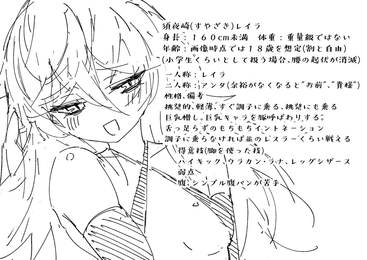 年齢は割と適当です 