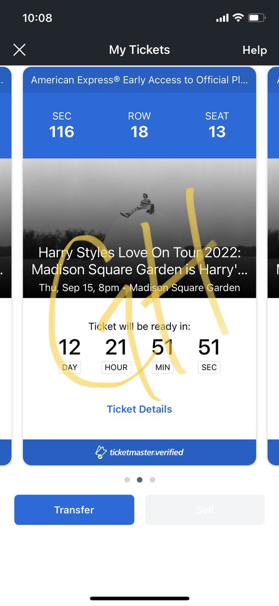 twEATter44's tweet photo. @handwrittentixs  selling 5 tix at MSG (2 for 9/14 and 3 for 9/15) https://t.co/OjP24HvpaB