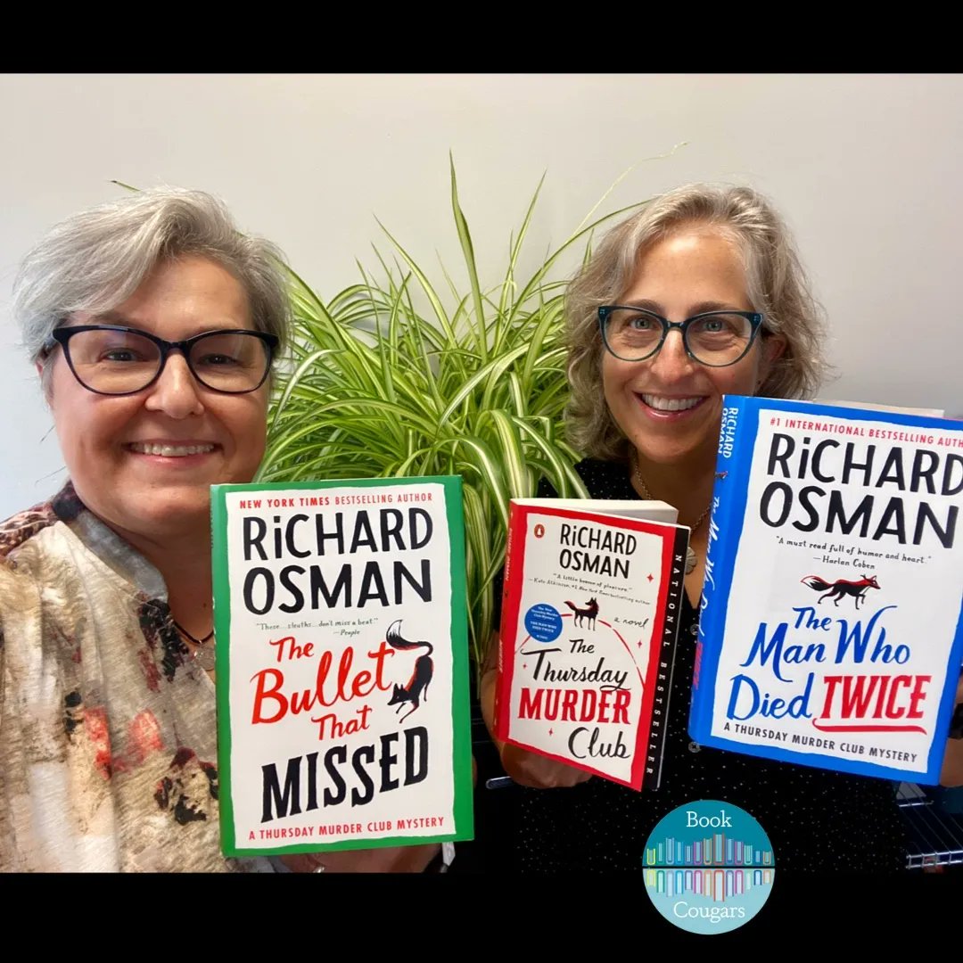 BookCougars's tweet photo. The Thursday Murder Club is back together in THE BULLET THAT MISSED by @richardosman. If you’ve read the first two books in the series then you are familiar with Elizabeth, Joyce, Ibrahim, & Ron. If not, it’s time you get to know them!
#BookCougarsBookMail on #BookMailMonday https://t.co/hJSDCIJQ1v