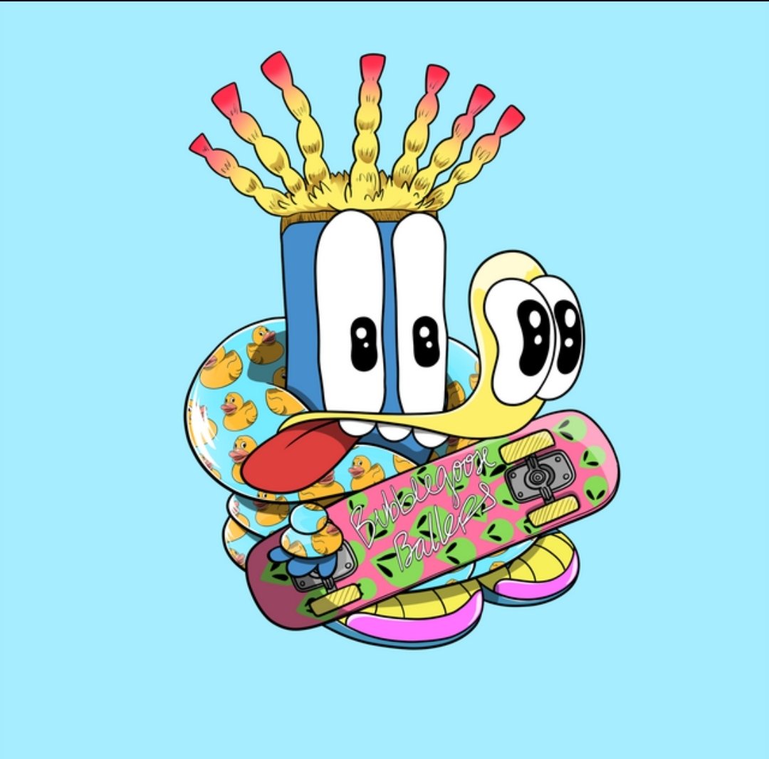 subvegio's tweet photo. I been adding some great @BubblegooseXYZ to my collection. Next ones I'm grabbing are freaknik, gold bgb chain, and gold grill accessories! #LFGOOSE #WAGMI https://t.co/9MxHWBrq64