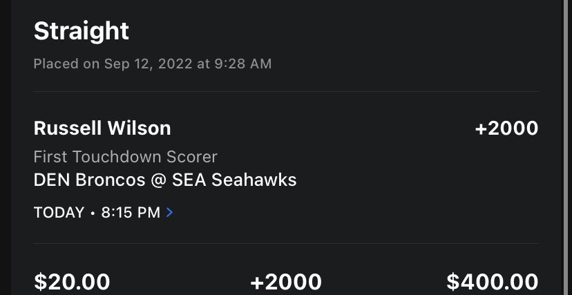 One__Bet's tweet photo. LET RUSS COOK 🏈 💰
#GamblingTwitter #NFL https://t.co/TdoqNEN8qL