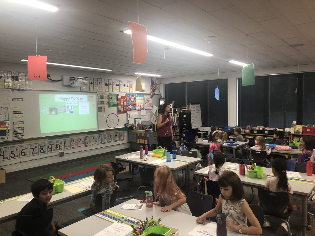 CascadeK8's tweet photo. It was a great day at Cascade K-8 because we were ALL together as a school for the first time today!  Welcome #Kindergarten #Classof2035 https://t.co/R75XInDpaS