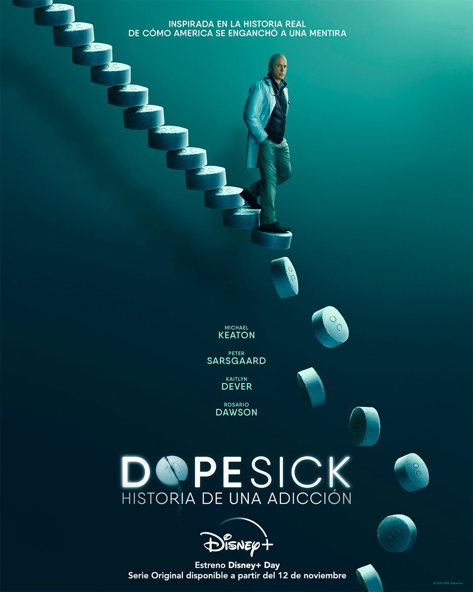levmauc's tweet photo. Michael Keaton acaba de ganar el EMMY a mejor actor en miniserie por DOPESICK. Y de paso, que sirva para que veáis una de las mejores miniseries de la última década, la tenéis disponible en Disney+. https://t.co/r247tmsN9R