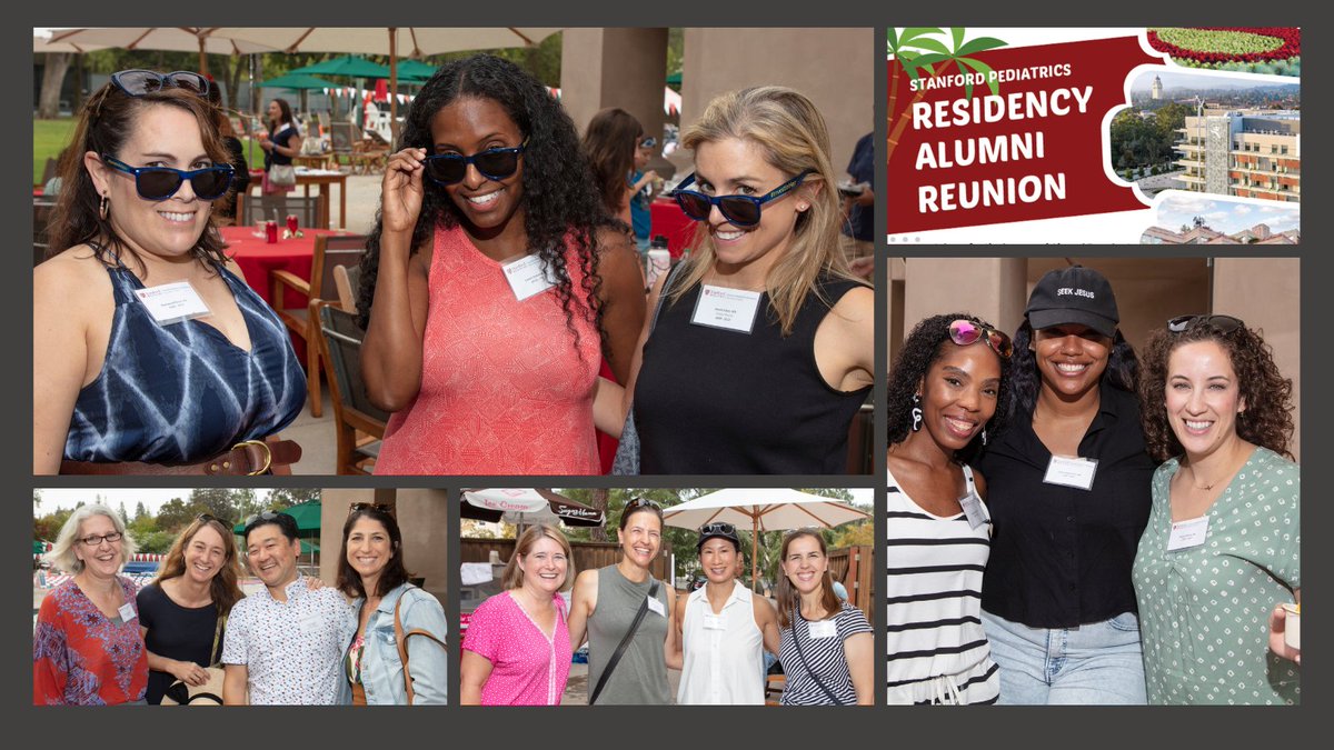 stanfordpedsres's tweet photo. This weekend, we held the first Pediatric Residency Alumni Reunion, it was so lovely to see so many of our friends and alumni there! 
We had @backayardgrill for lunch and @DessertsMama provided ice cream while we reconnected. https://t.co/wdjHVI2aCN