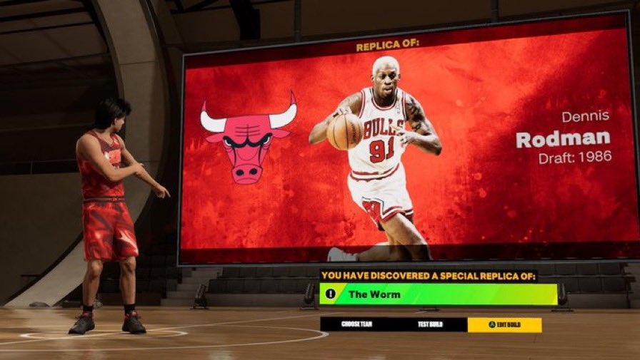 2KIntel's tweet photo. If you make your build the exact same as some NBA players you could get their Nickname to be your build name #NBA2K23 https://t.co/PTMpwhFScg
