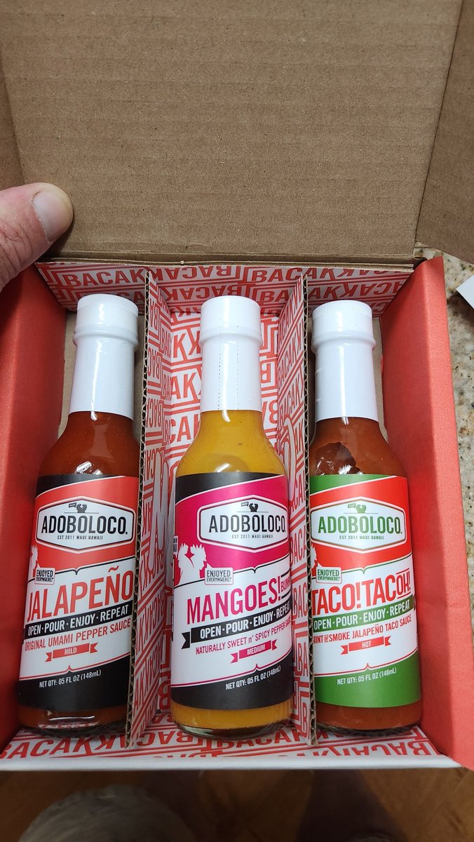 Order #2. Your sauce is a success at my house. <a href="/adoboloco/">ADOBOLOCO</a>