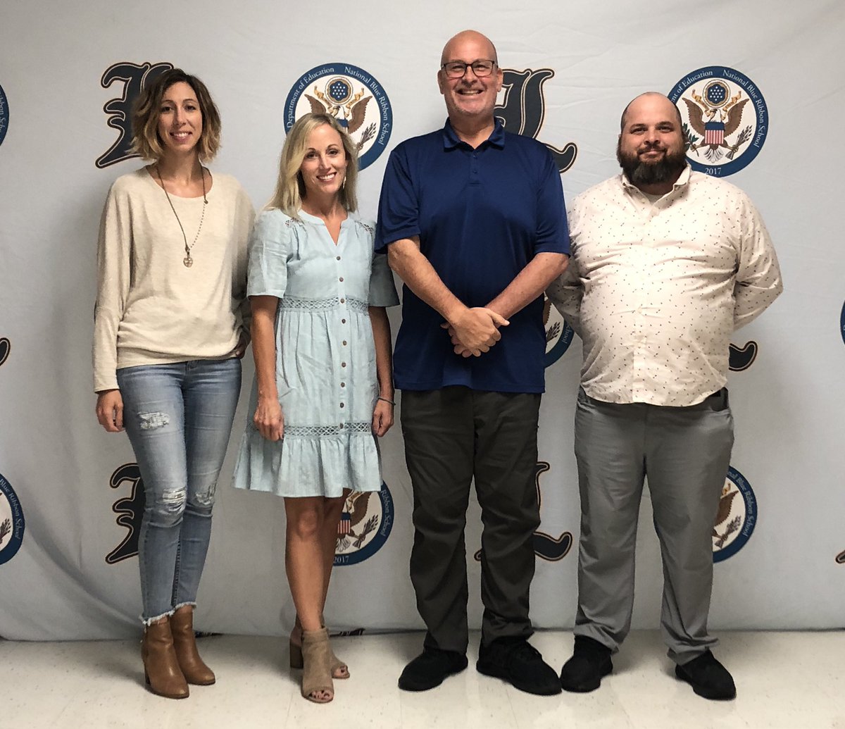 Lemont_HS's tweet image. At its meeting tonight, the @Lemont_HS District 210 Board of Ed honored Art teachers Ryan Hennebry, Megan Idell and Shannon Jeglinski, as well as Fine Arts Chair Dave Nommensen, after the school earned 2022 @Ilaea School of Distinction accolades. Congrats to all! #WeAreLemont