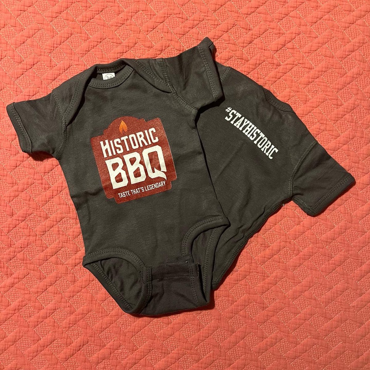 HistoricBBQ's tweet photo. My wife and I have been working on a new recipe and I think we’ve come up with something special. 
Jr. Historic pitmaster coming March 2023!! https://t.co/Vaaxb1FKpf