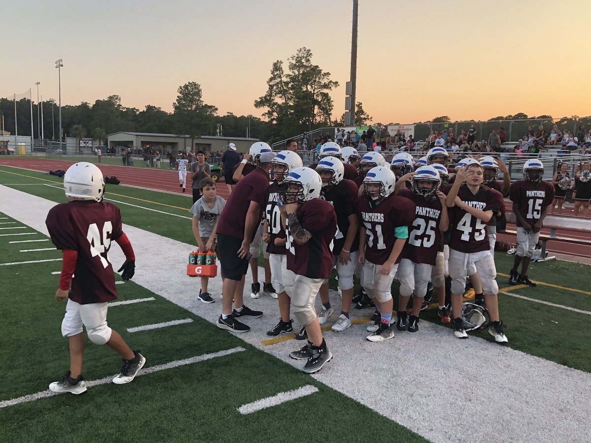 7th Grade B Team beats KMS 13-7 
Great Job! #TMSPantherPride
<a href="/crizer_TMSPE/">Crizer TMS</a> <a href="/HumbleISD_TMS/">Timberwood Middle</a> 
<a href="/MrCoachEstridge/">Benjamin Estridge</a> <a href="/CoachWillrodt/">Coach Willrodt CMS</a>