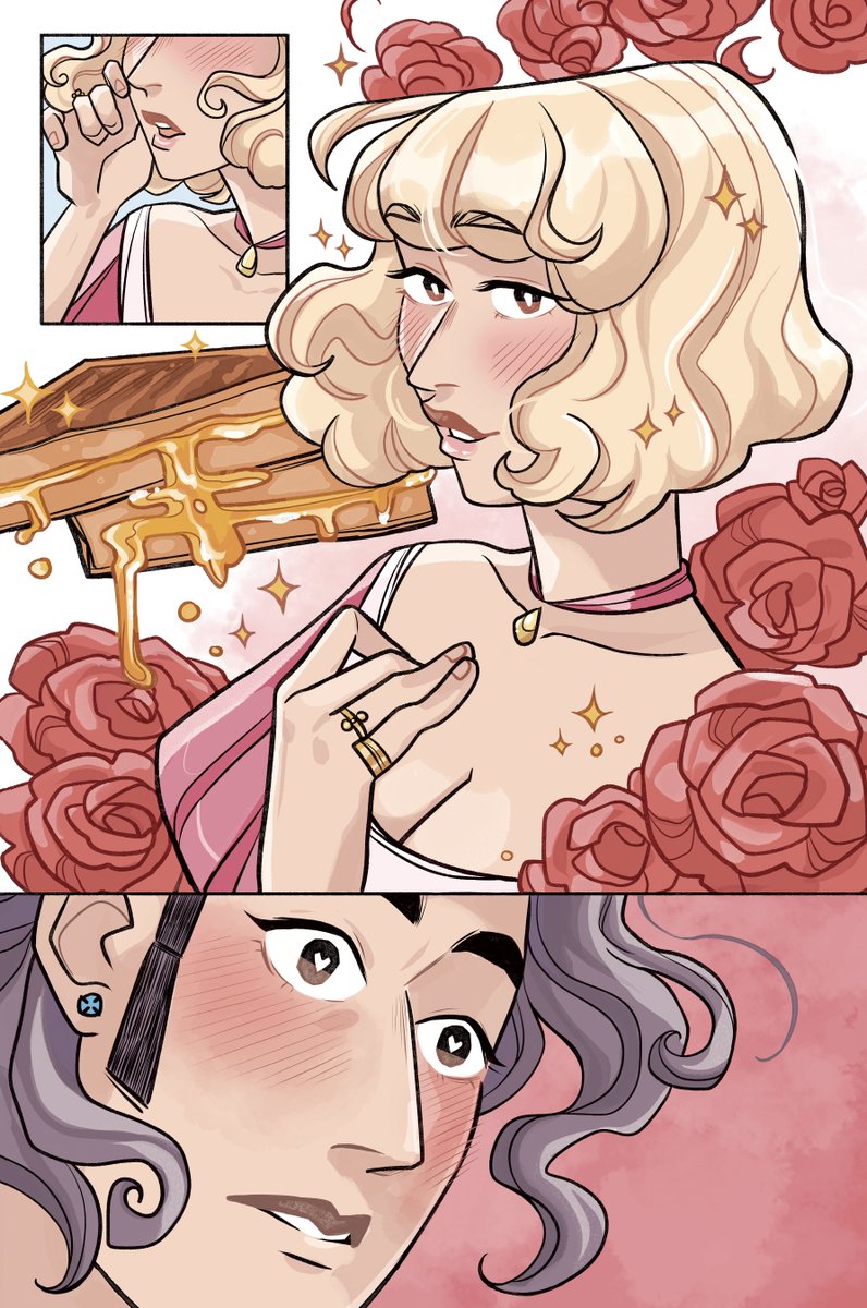 This story has grown and evolved SO MUCH btw.... like... LOOK AT THIS FUCKING GLOW-UP. 2019 >> 2022 version of the same moment. Literally insane. Round of applause to @Dommnics for the inks & #EleonoraBruni for the colors they truly slayed 🌈✨ https://t.co/zmXj7AwEme
