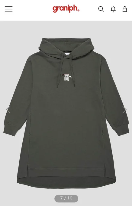 カリン様パーカーもただのパーカーじゃなくて、デザインも遊び心もめっちゃ良い...僕の普段の服装的に着ないけど、シャツワンピもかなり良いなレディースアイテムがめちゃくちゃ良いぞ 