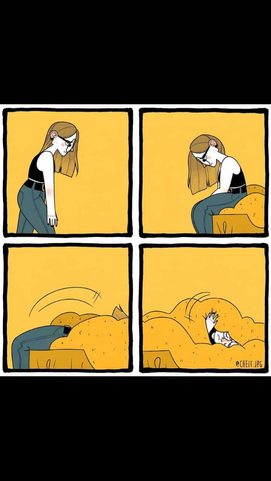 Así se siente una chica sin autoestima 🙃.