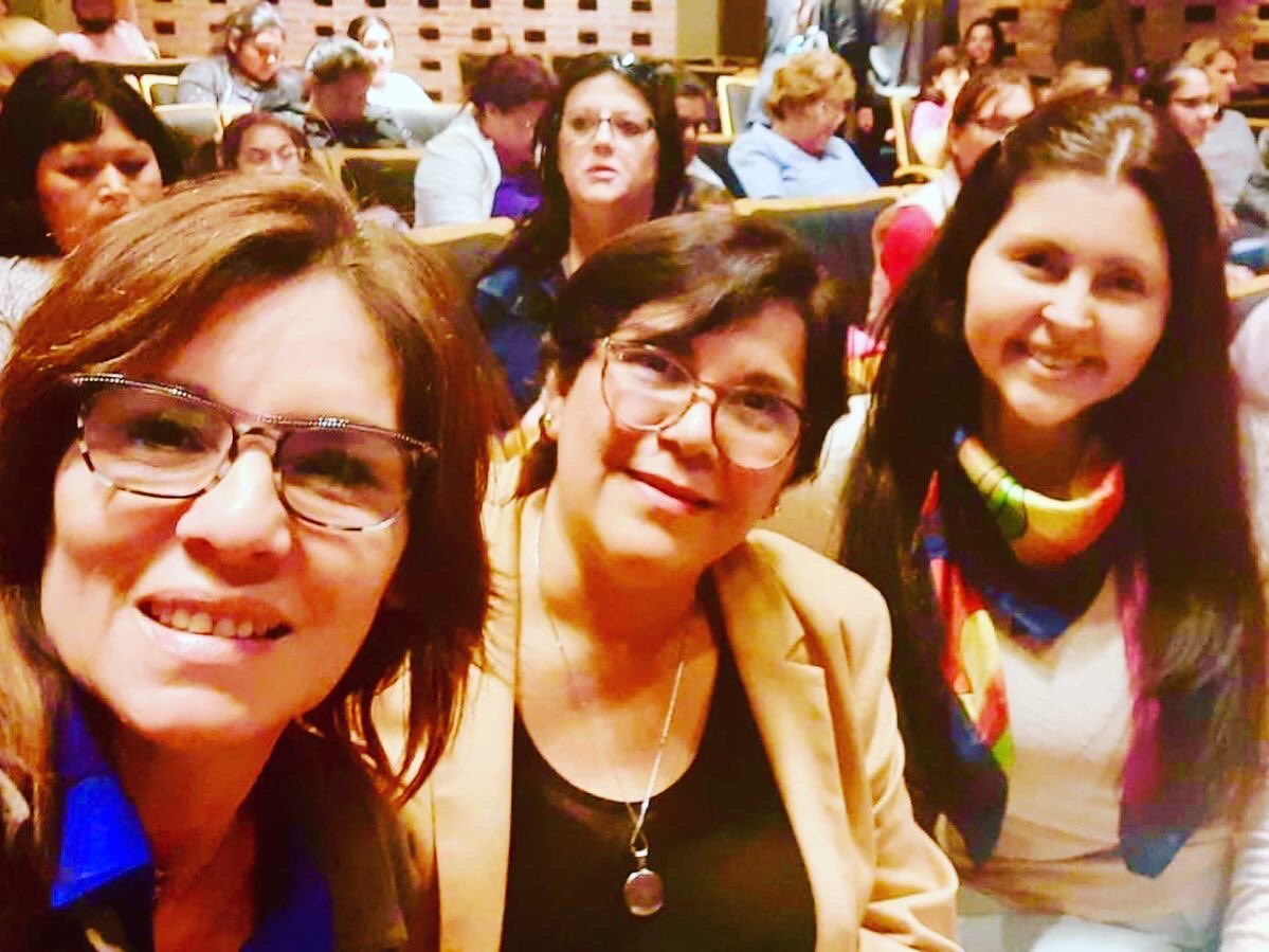 NancyVivoda's tweet photo. Participamos del Foro Regional NEA preparatorio del XV Conferencia Regional de la Mujer de América Latina y el Caribe (CEPAL) junto a concejalas y legisladoras del @colectivomujerespj.

La Economía del Cuidado constituye el eje de la reivindicación histórica de las mujeres https://t.co/6vHxf4pXex