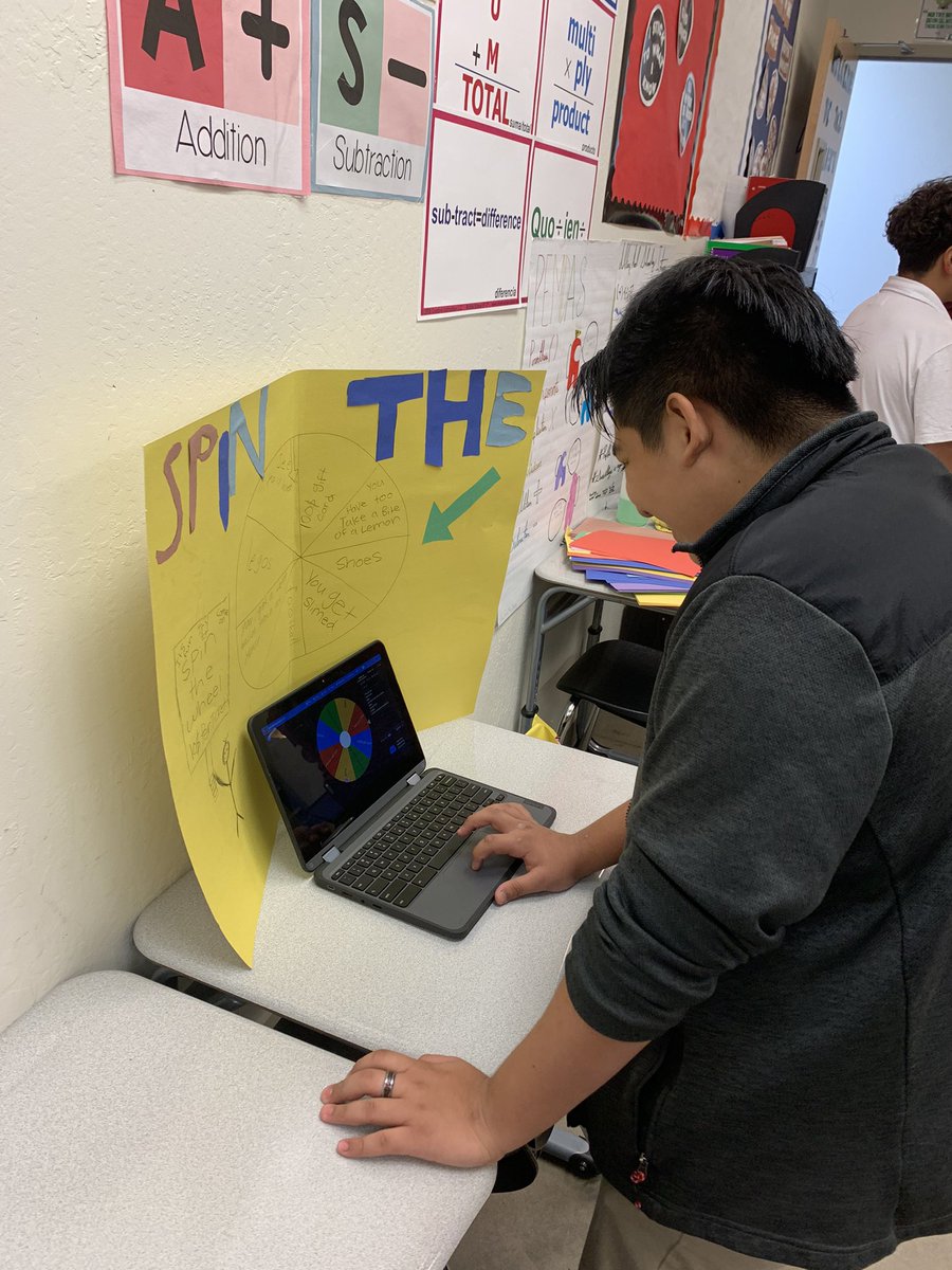 PGibbs77's tweet photo. Our ASU Prep South Phoenix students ran their own classroom carnival to learn about probability. The students had a blast designing their carnival games while keeping the odds of someone winning at a minimum. #school #education #asuprep #asuprepblends https://t.co/FJBepEnJb4